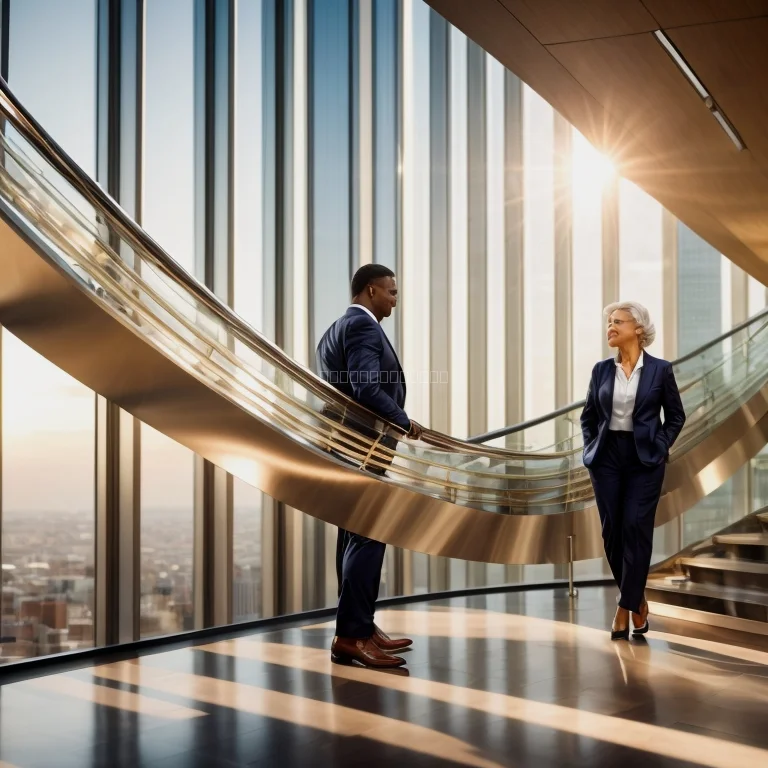 Director engaging in a leadership workshop activity